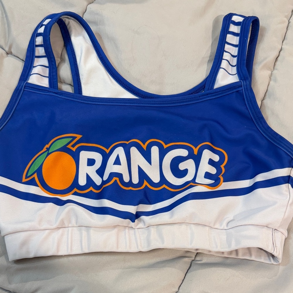 AM Stingrays Orange practice bra